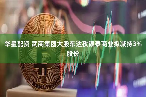 华星配资 武商集团大股东达孜银泰商业拟减持3%股份