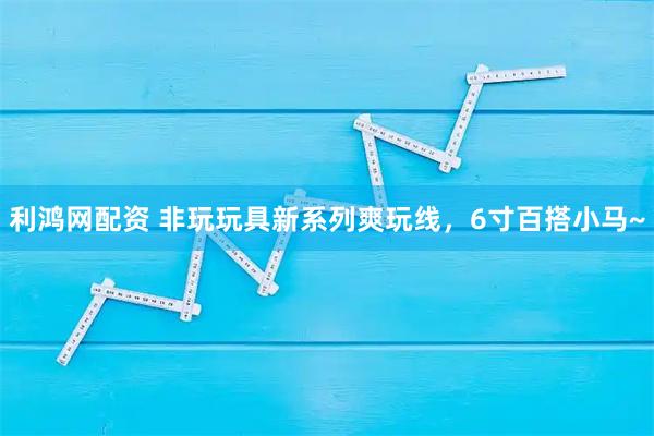 利鸿网配资 非玩玩具新系列爽玩线，6寸百搭小马~